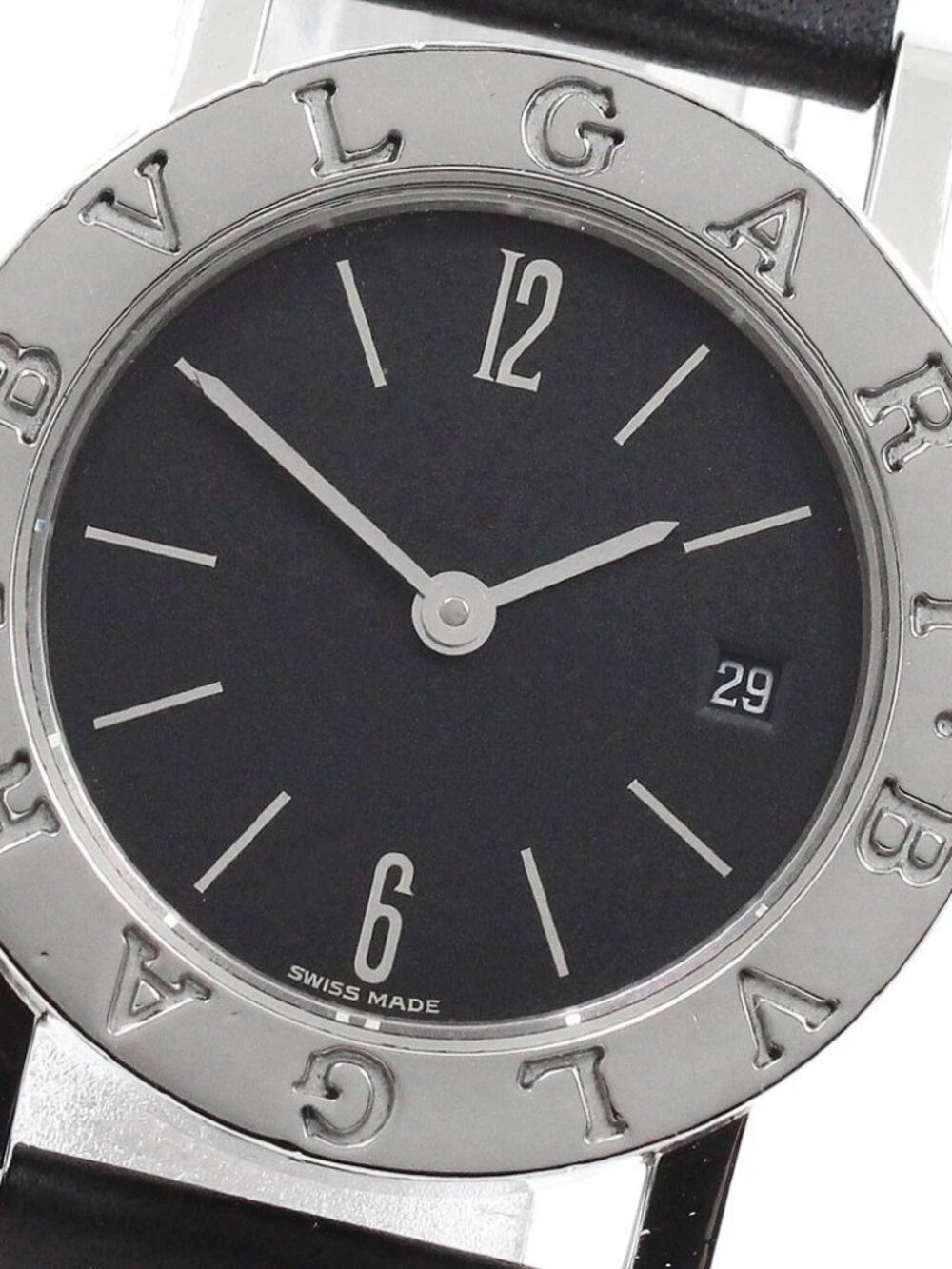 BVLGARI BVLGARIBVLGARI BB26SLD Date Black Dial Quartz Ladies Watch